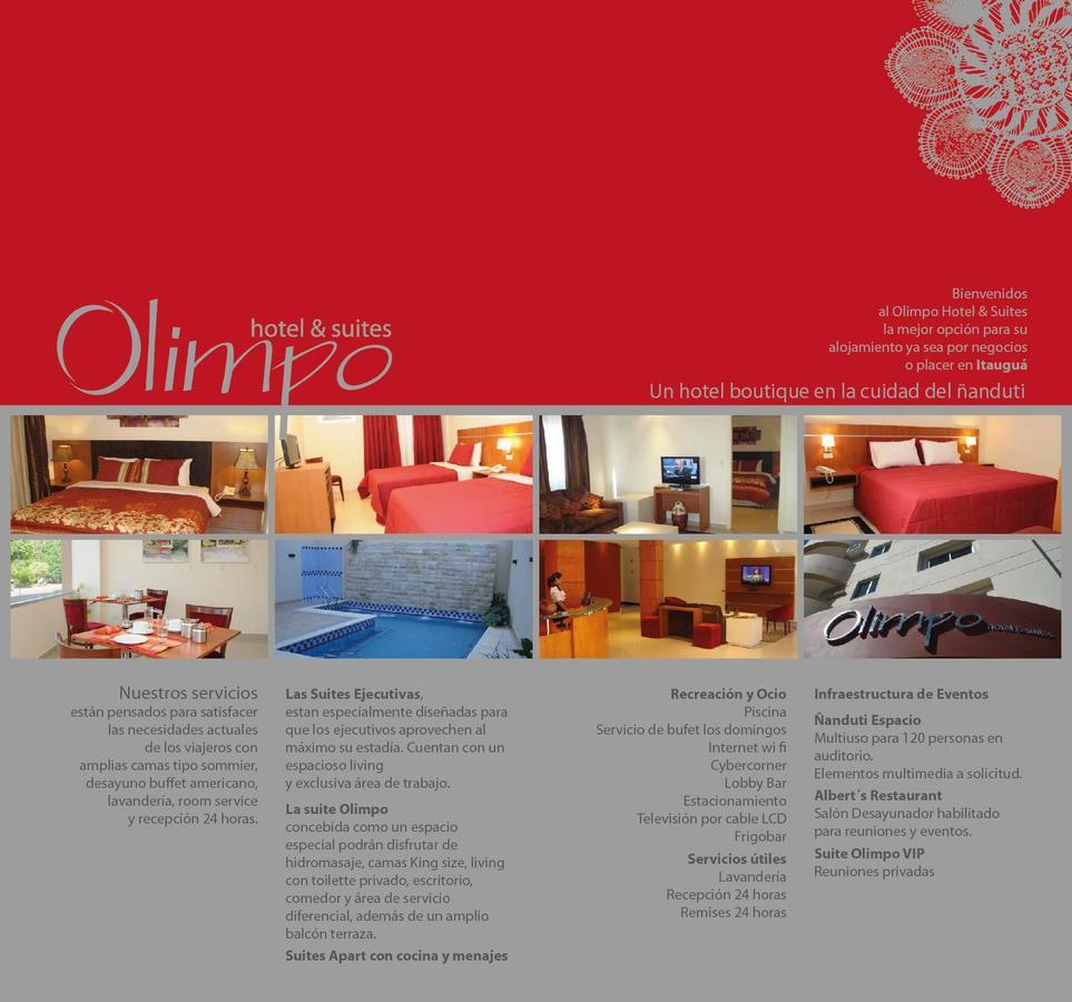 Olimpo Hotel & Suites Итаугуа Экстерьер фото